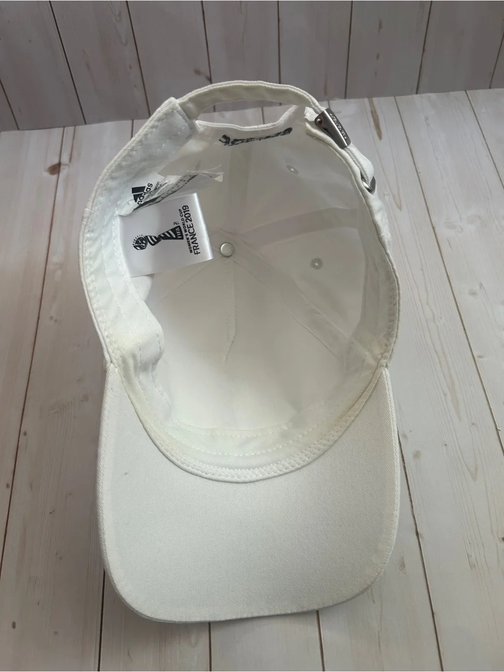 Adidas FIFA France Women's World Cup 2019 Collectors Adjustable Hat White